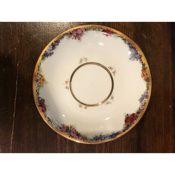 Lena Liu's ROSES Flower of the Month Tea Cup Saucer Spoon Bradford Editions - Picture 7 of 8